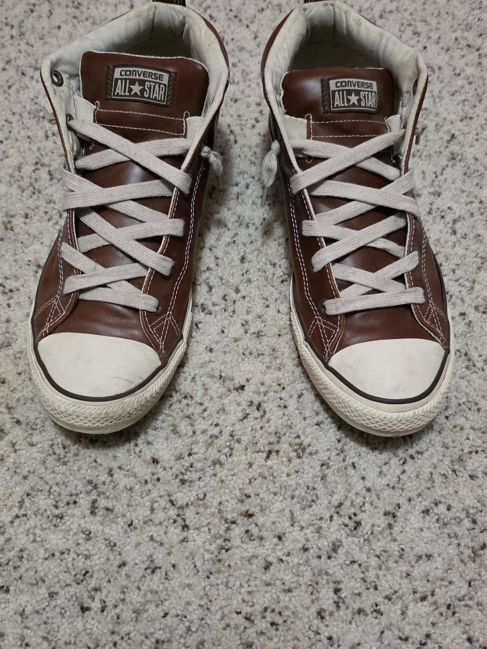 Converse All Star Men's Brown High-Top Sneakers